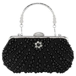 8828 Evening Bags Clutch Purses Formal, Bridal Purses Pearl Handbags